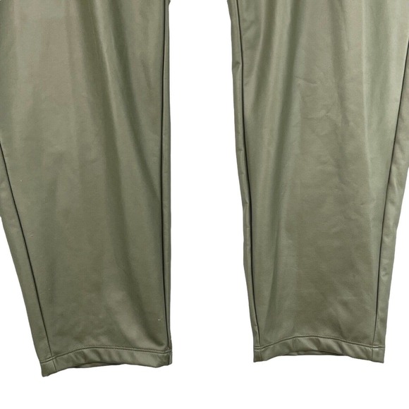 Ava & Viv Womens Sz 4X Plus Green Faux Leather Legging Pull On Pants Stretch NWT - Picture 4 of 11
